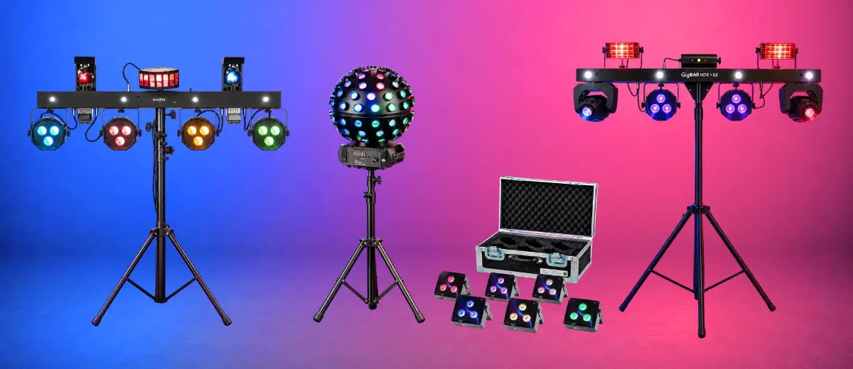 Lichttechnik und LED-Effekte mieten in Augsburg